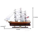 T016 Cutty Sark Clipper Ship Model Admiral Line T016 Cutty Sark Clipper Ship Model L11.jpg